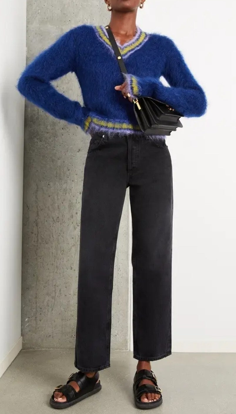 $228 Citizens Of Humanity Neve Low Slug Relaxed Jeans Sz 27 In Voila COH 0