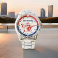NWT True Religion Men’s Buddha Watch ️ W Adjustable Steel Band 2 Tone Face 0