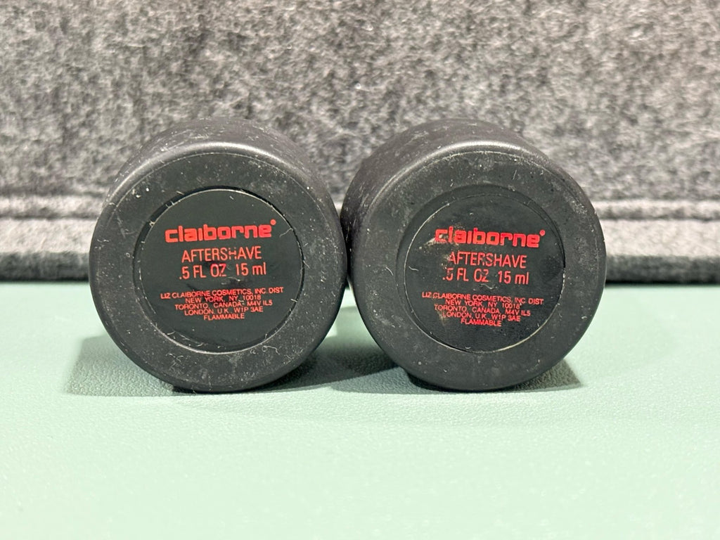Claiborne for Men Liz Claiborne After Shave Splash 0.5 oz Each  - Pack of 2 Set 4