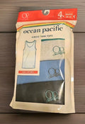 New Ocean Pacific Tank Top Boys Size Med OP Sleeveless Surf Top 4 Pack 10-12 ‍0