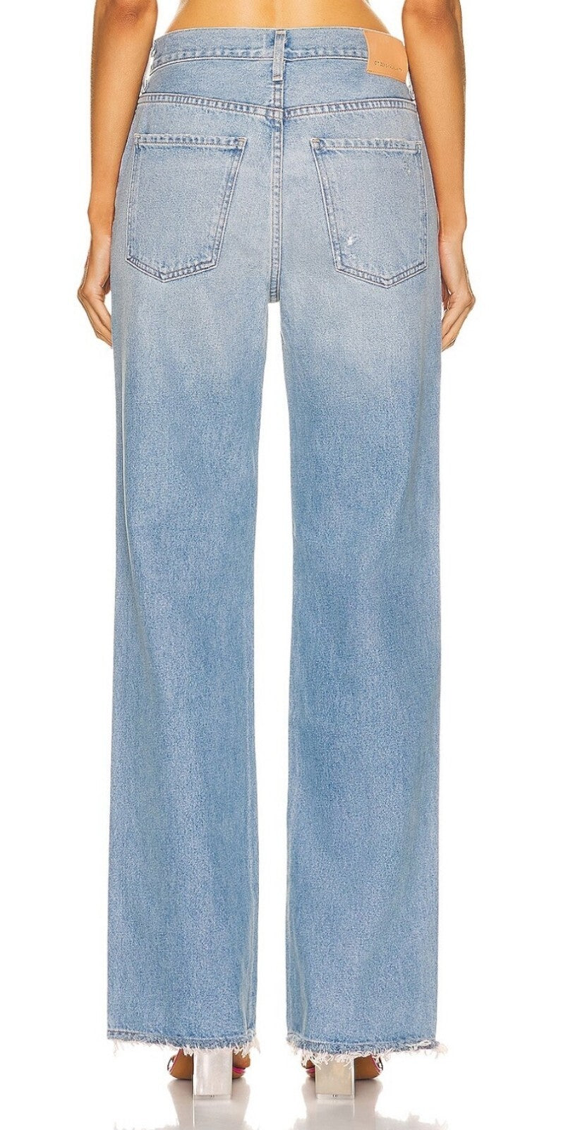 Citizens of Humanity Annina Trouser Jean Crescent Wash Sz 33 NWOT In Crescent 2