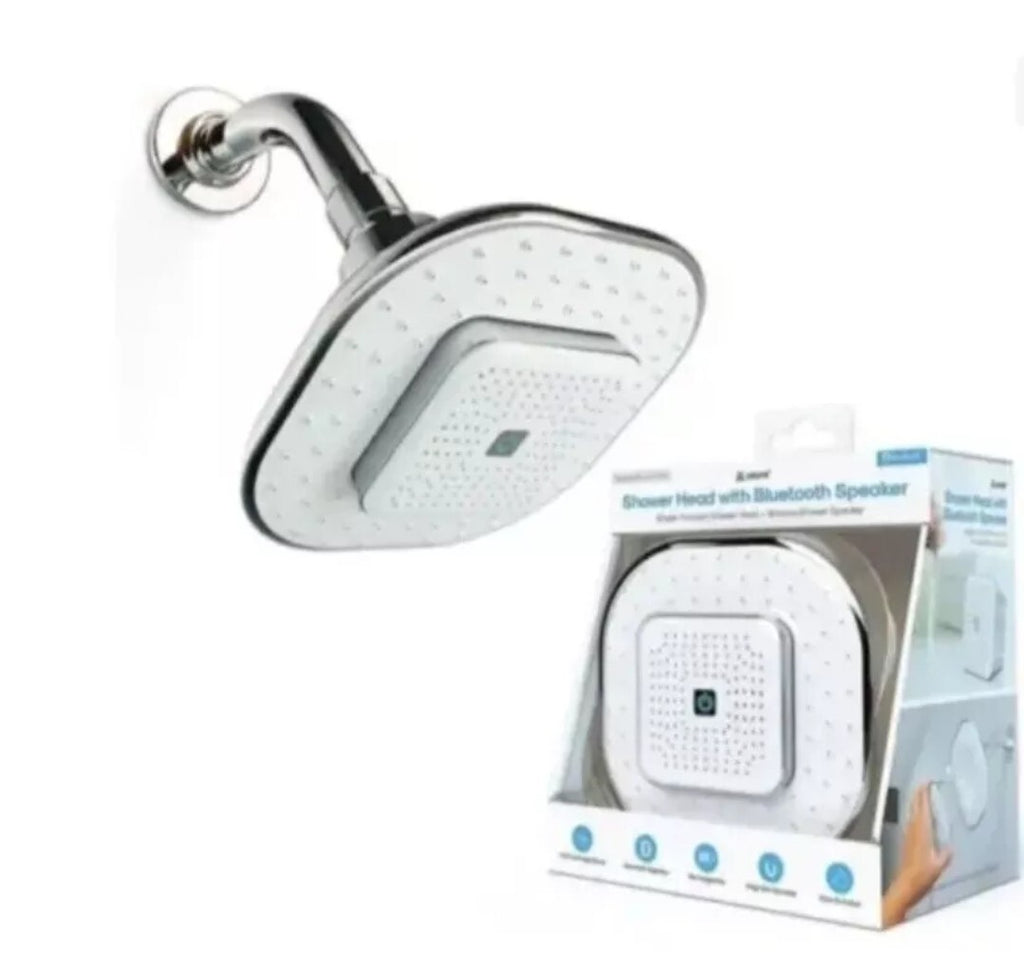 Atomi Shower Head with Bluetooth Speaker Wireless w/ Microphone Play Music NEW!!0