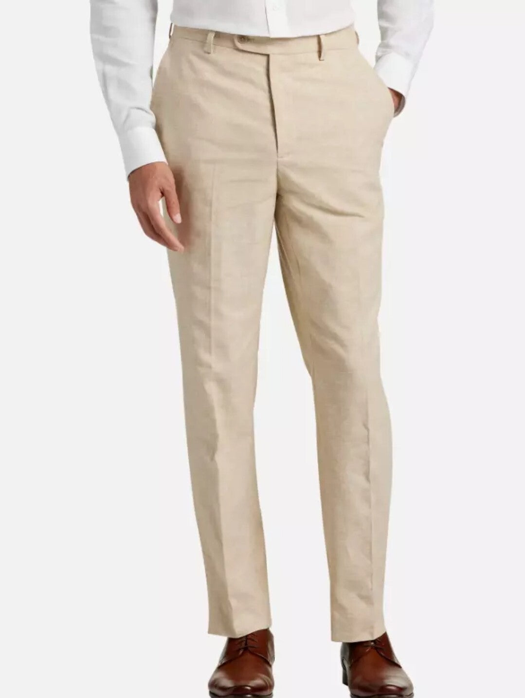 NWT Joseph Abboud Herritage Pant 100% Linen Suit Pants,  Size 50 R0