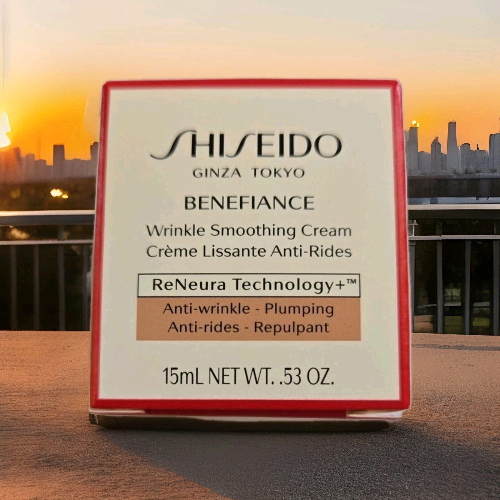 Shiseido Benefiance Wrinkle Smoothing Eye Cream 0.5oz/15ml - Lift, Mini 0