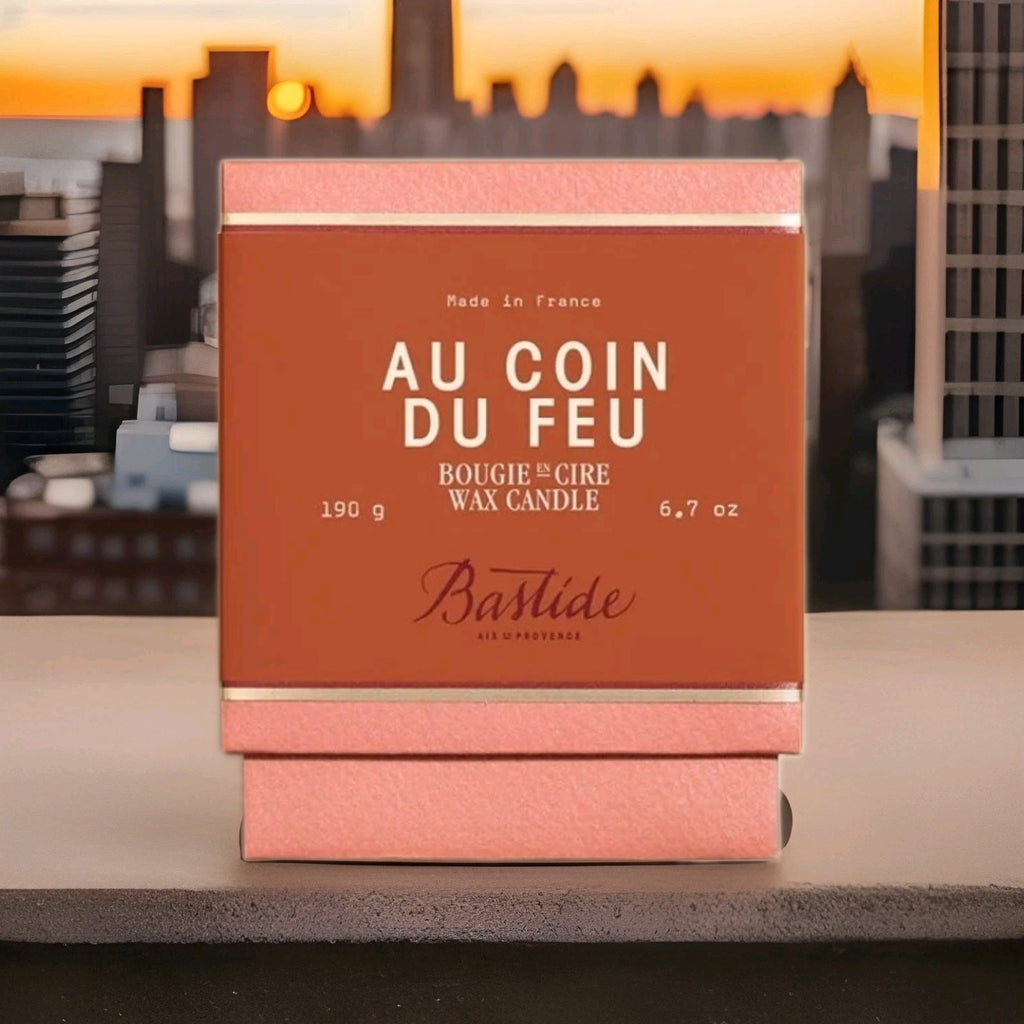 Anthropologie Bastide Au Coin Du Feu Scented Candle 6.7 oz Boxed Gift  France 0