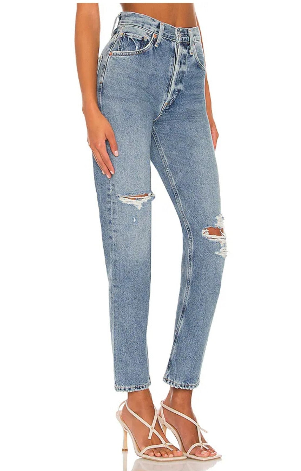 NWT CITIZENS OF HUMANITY Sabine High Rise Straight Leg Jeans Denim 27 Arthouse1