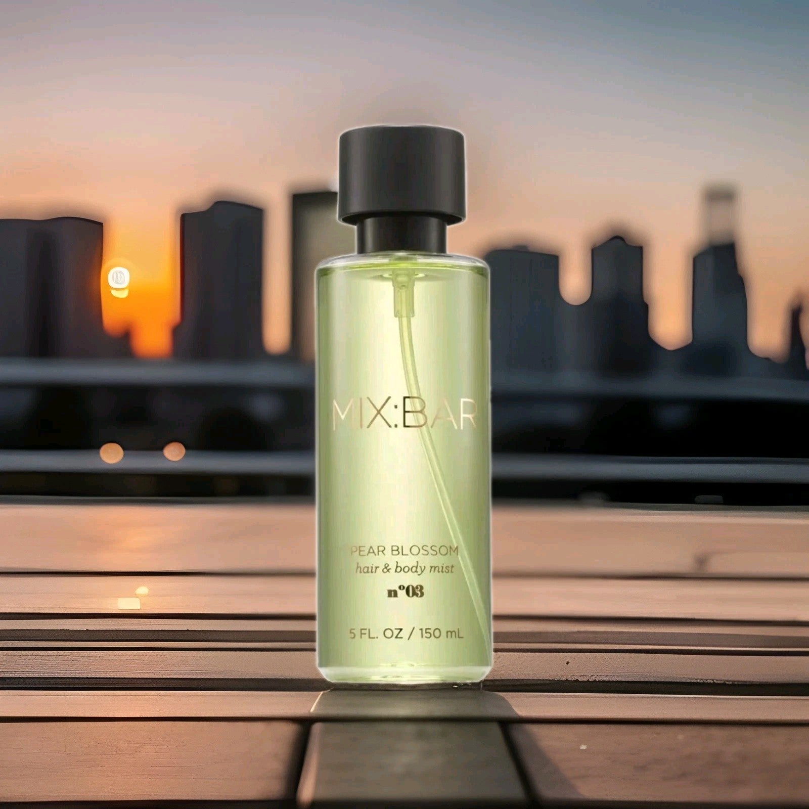 2 PACK MIX BAR Pear Blossom Hair & Body Mist Body Mist N03 5oz Mixbar1