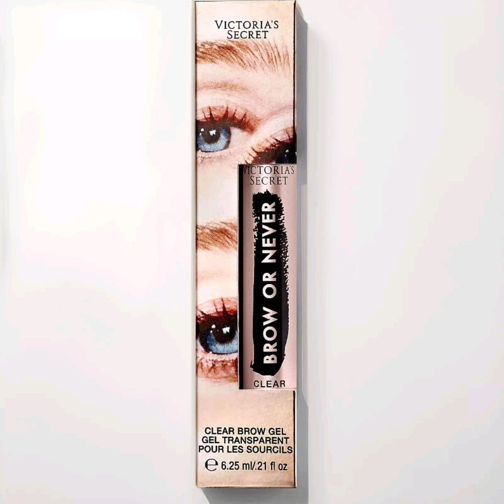New Victoria's Secret Brow or Never Clear Eyebrow Gel .21 oz0