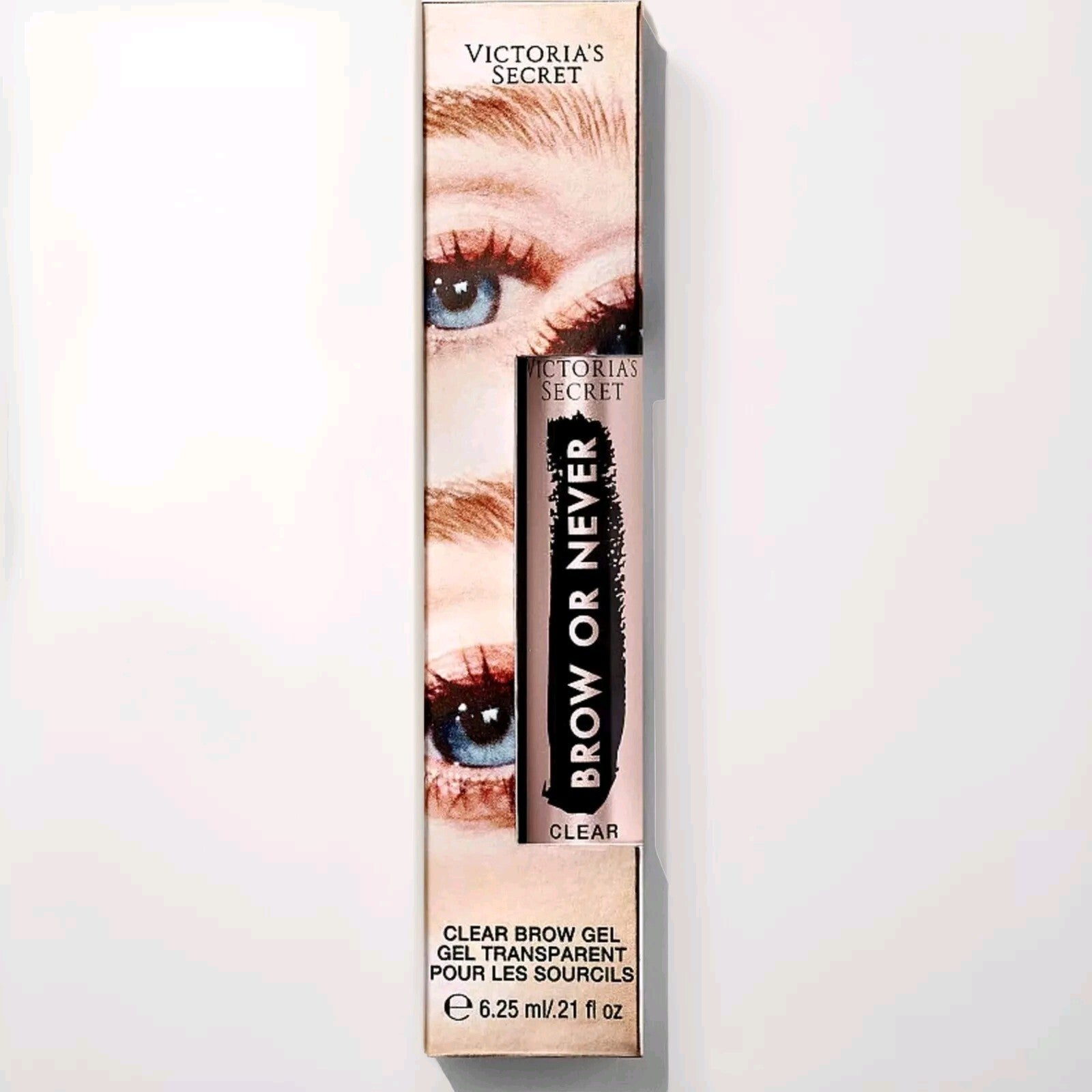 New Victoria's Secret Brow or Never Clear Eyebrow Gel .21 oz0