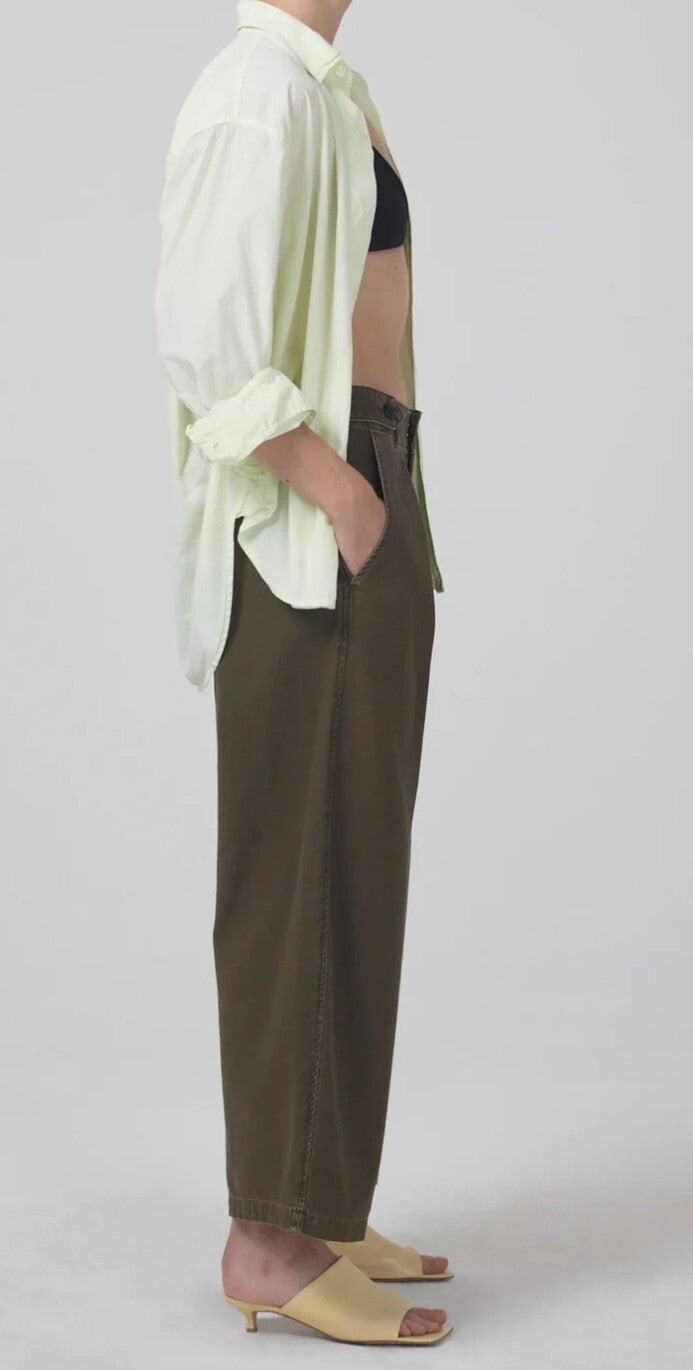 Citizens of Humanity Payton Utility Trouser In Tea Leaf ( Army Green) Sz 32 NWOT2