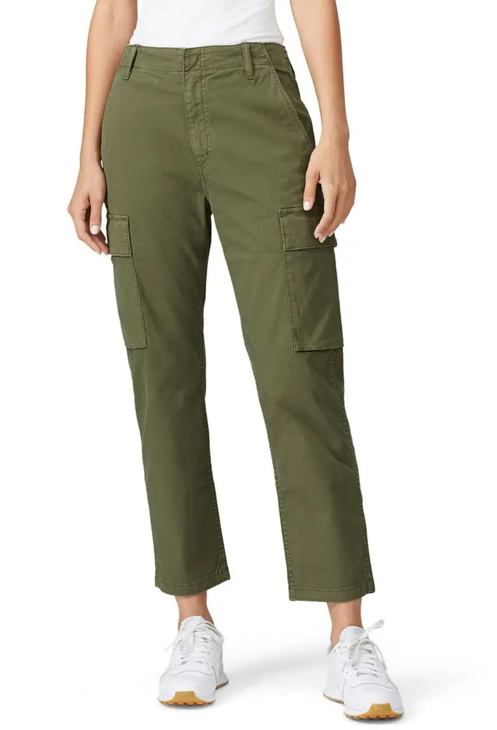 Citizens of Humanity Surplus Green Barrel Leg Gaia Pants Sz 27 Army Green Cargo1