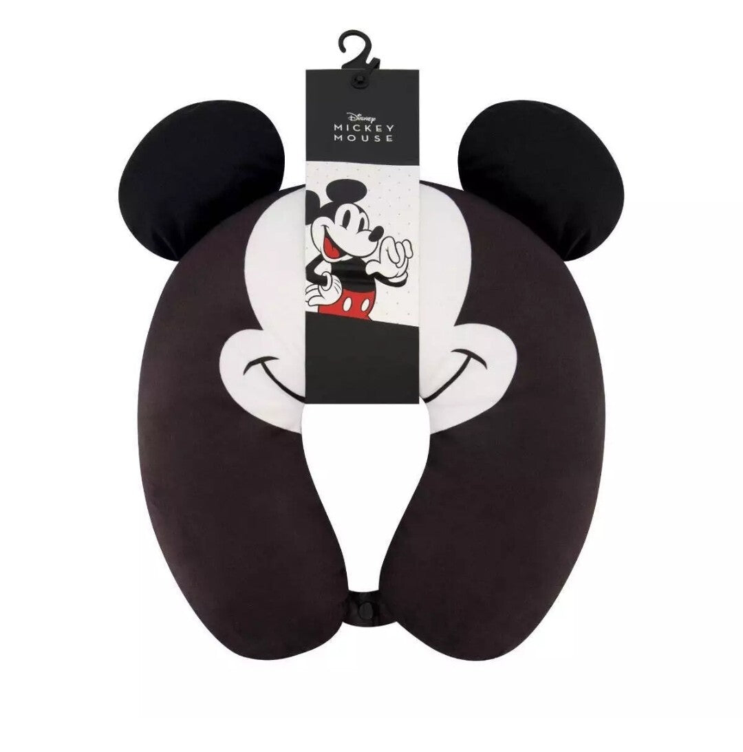 DISNEY MICKEY MOUSE Age 3+ travel neck pillow Memory Foam NWT Walt 0