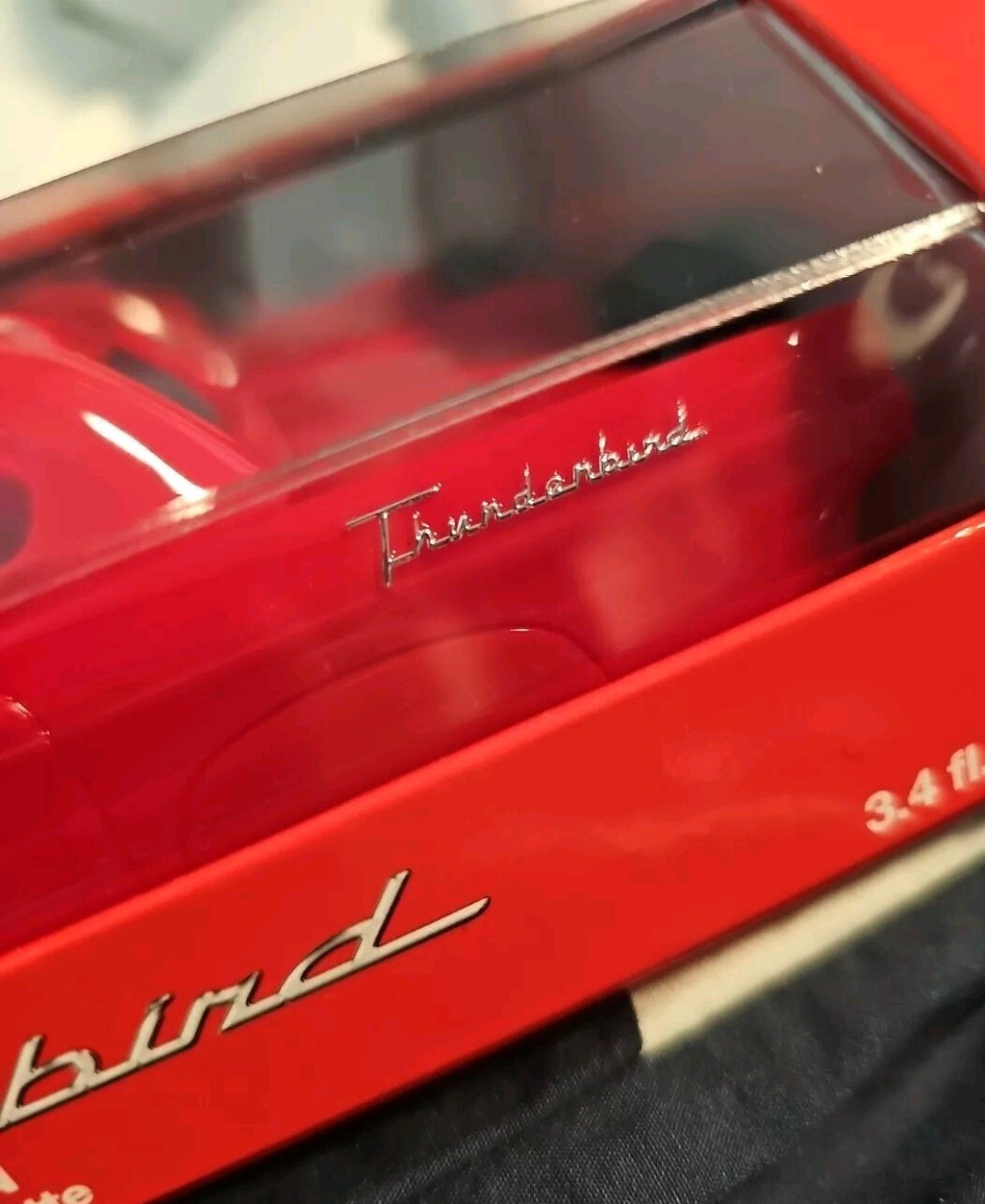 New Red Ford Thunderbird- Men's Car Eau De Toilette 3.4oz 100ml RARE Collectible8