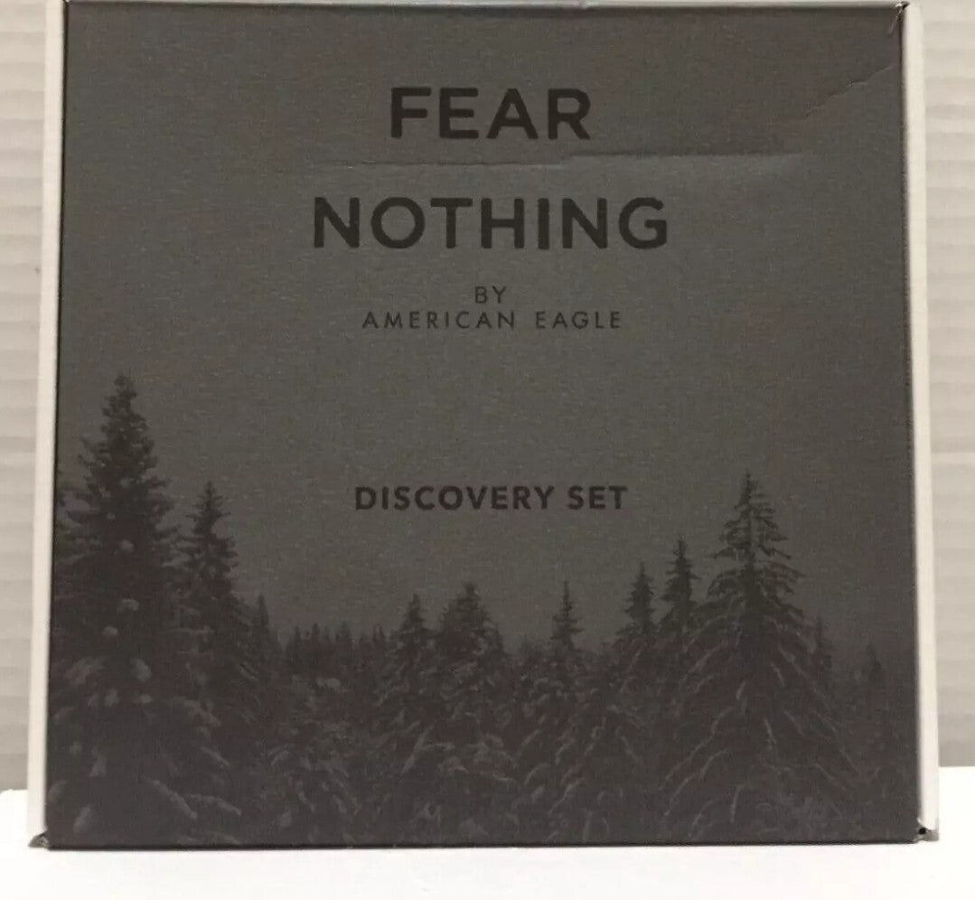 American Eagle Outfitters FEAR NOTHING/INDIGO Eau De Cologne Discovery 2 pc Set4