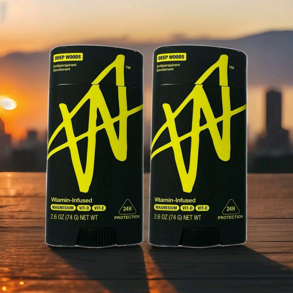 2-Pack  W By Jake Paul Men's Antiperspirant Deodorant  DEEP WOODS  2.6 oz New0