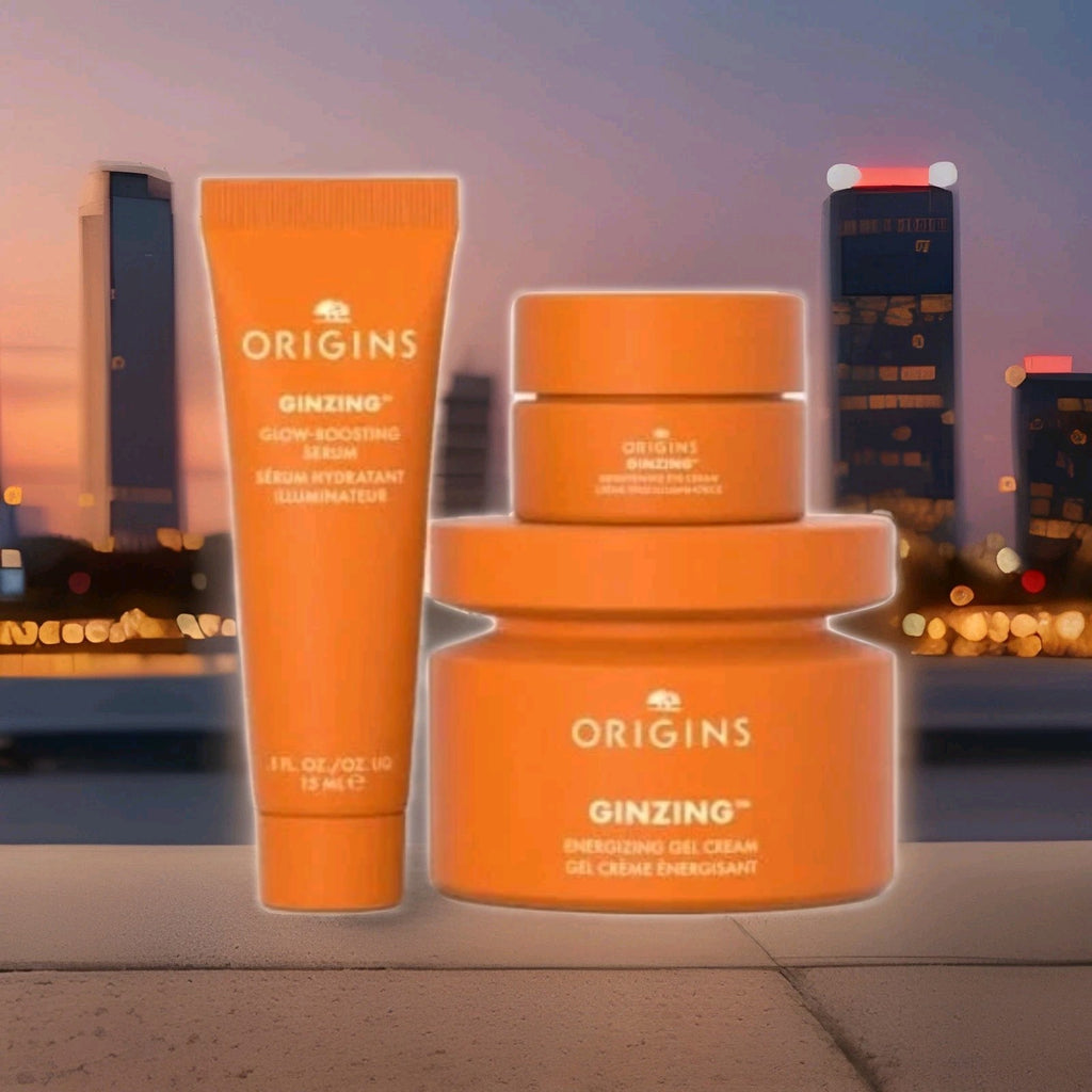 Origins Ginzing Glow Boosting Set Gel Cream, Eye Cream & Glow Boosting Serum2
