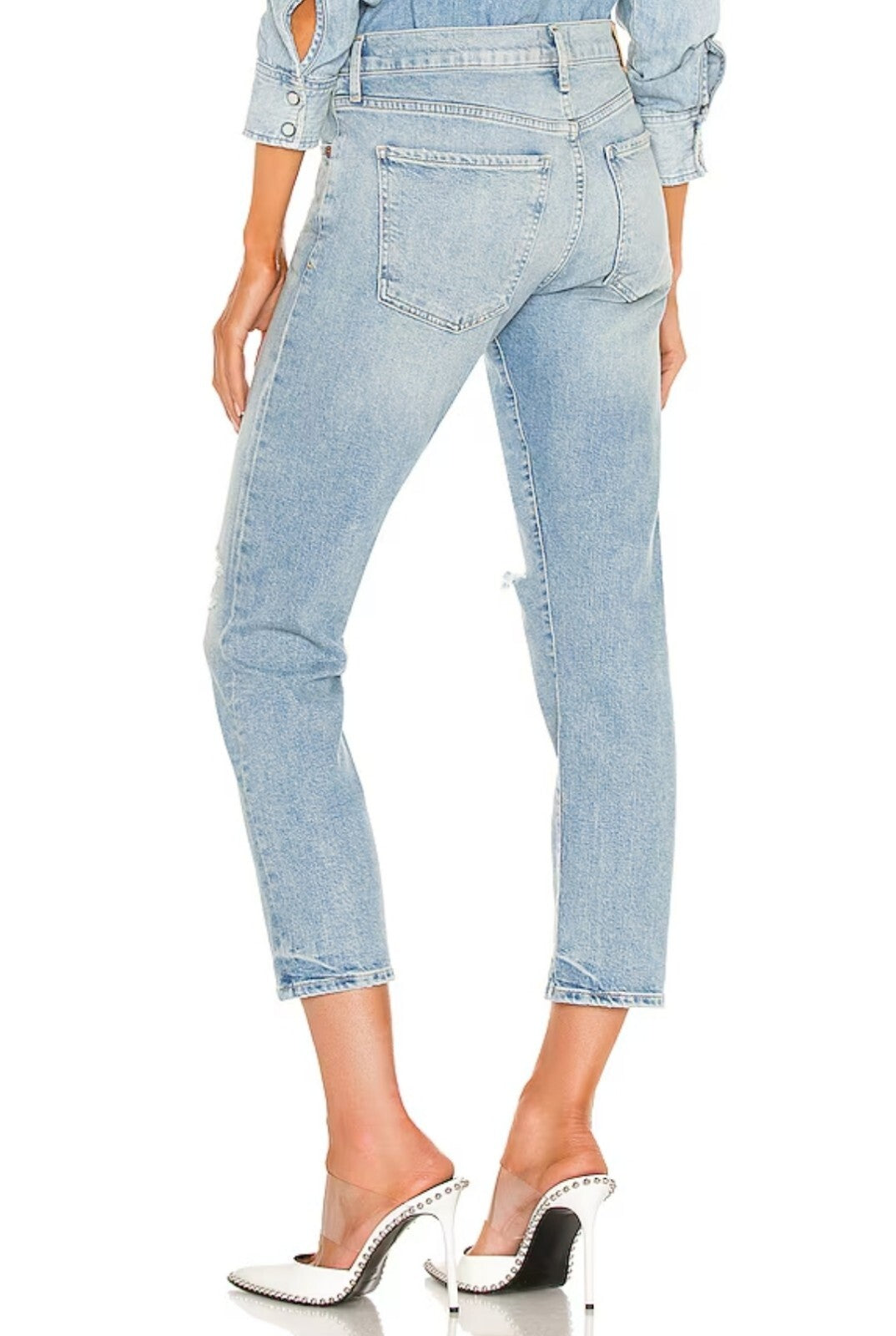 NWT Citizens Of Humanity Emerson Slim Boyfriend Jeans In Sugarciat Sz. 27 42