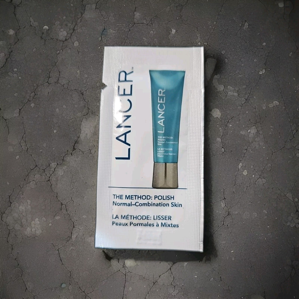 5 X Lancer The Method POLISH Normal - Combination Skin 5g .17 Oz Ea Sample Lot 1
