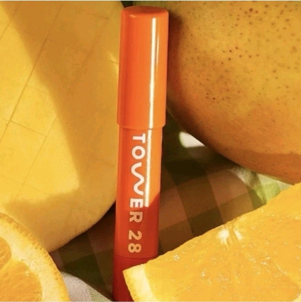 Tower 28 JuiceBalm Vegan Tinted Lip Balm Treatment Squeeze2