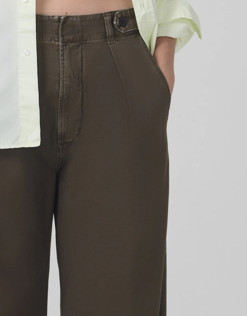Citizens of Humanity Payton Utility Trouser In Tea Leaf ( Army Green) Sz 32 NWOT4