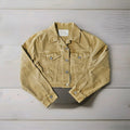 $298 Citizens of Humanity Women's Sorentti Cropped Denim Jacket Small0