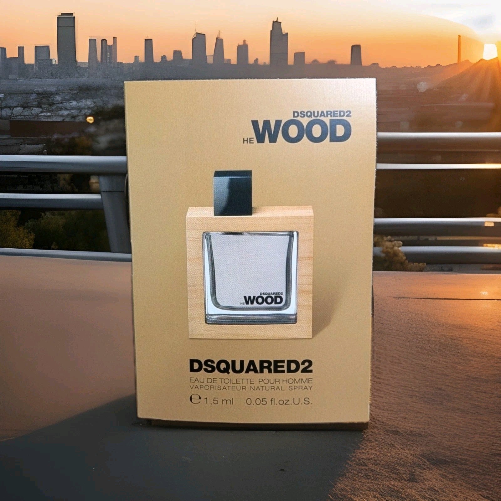 Dsquared2 He Wood Eau de Toilette Cologne 1.5ml Sample. Pack Of 51