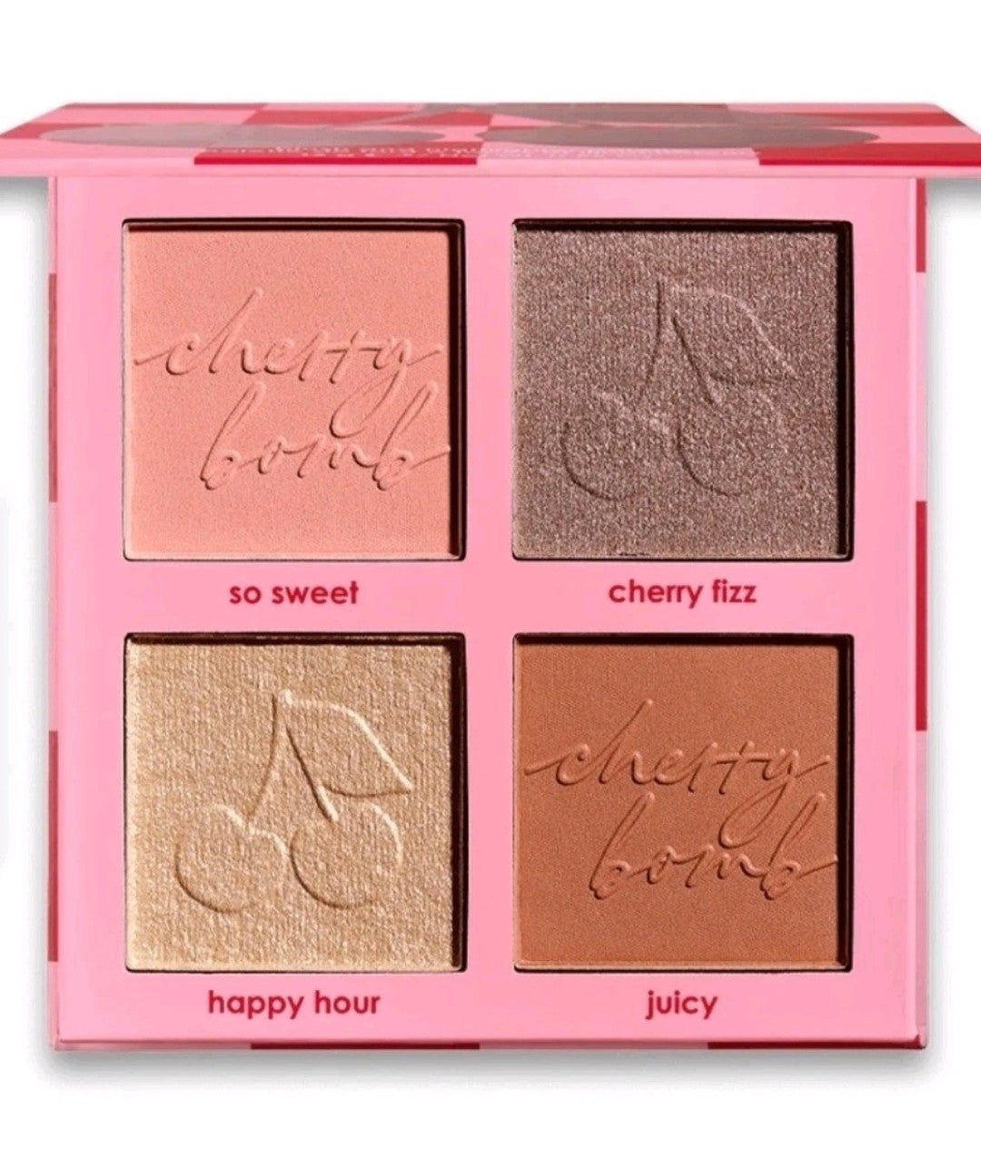 Ciaté London Cherry Bomb Blush & Highlighter Palette – Light Medium – 0.56 oz0