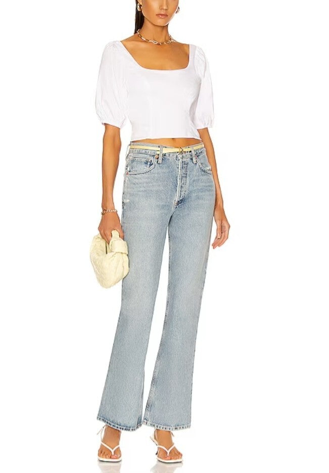 NWT Citizens of Humanity Libby High Rise Bootcut Jeans High Road Size 27 COH Mom3