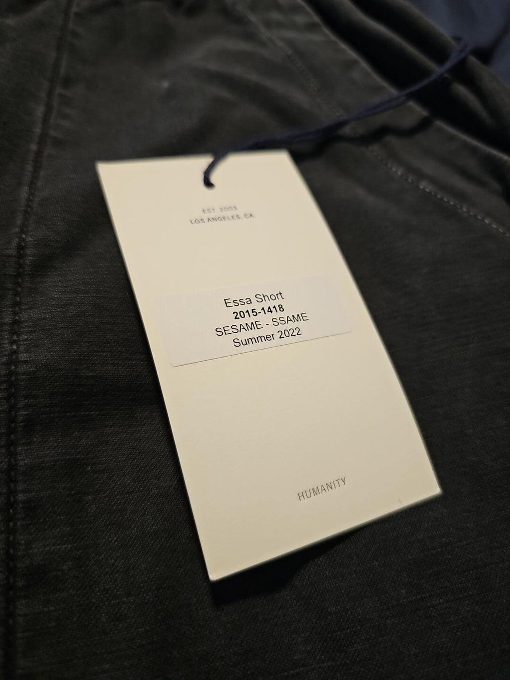 Anthropologie Citizens of Humanity COH High Rise Essa Short Blk 2015-1418 Sz 274