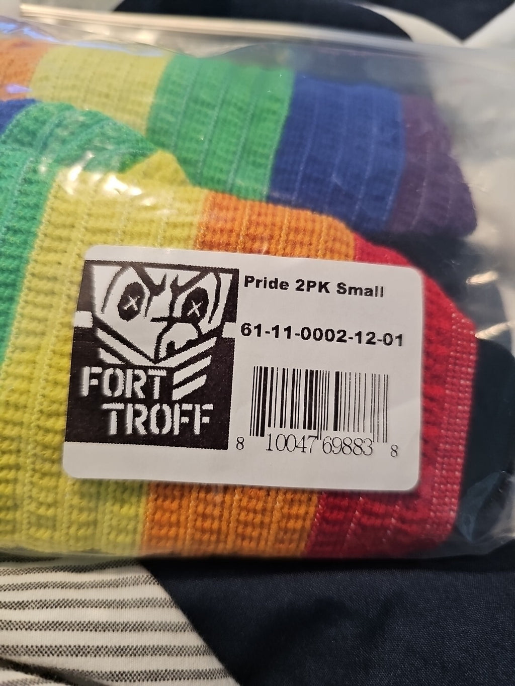 FORT TROFF Grunt Size Lg 2 Pack Athletic Supporter Jock Strap 2 Pack Pride 3