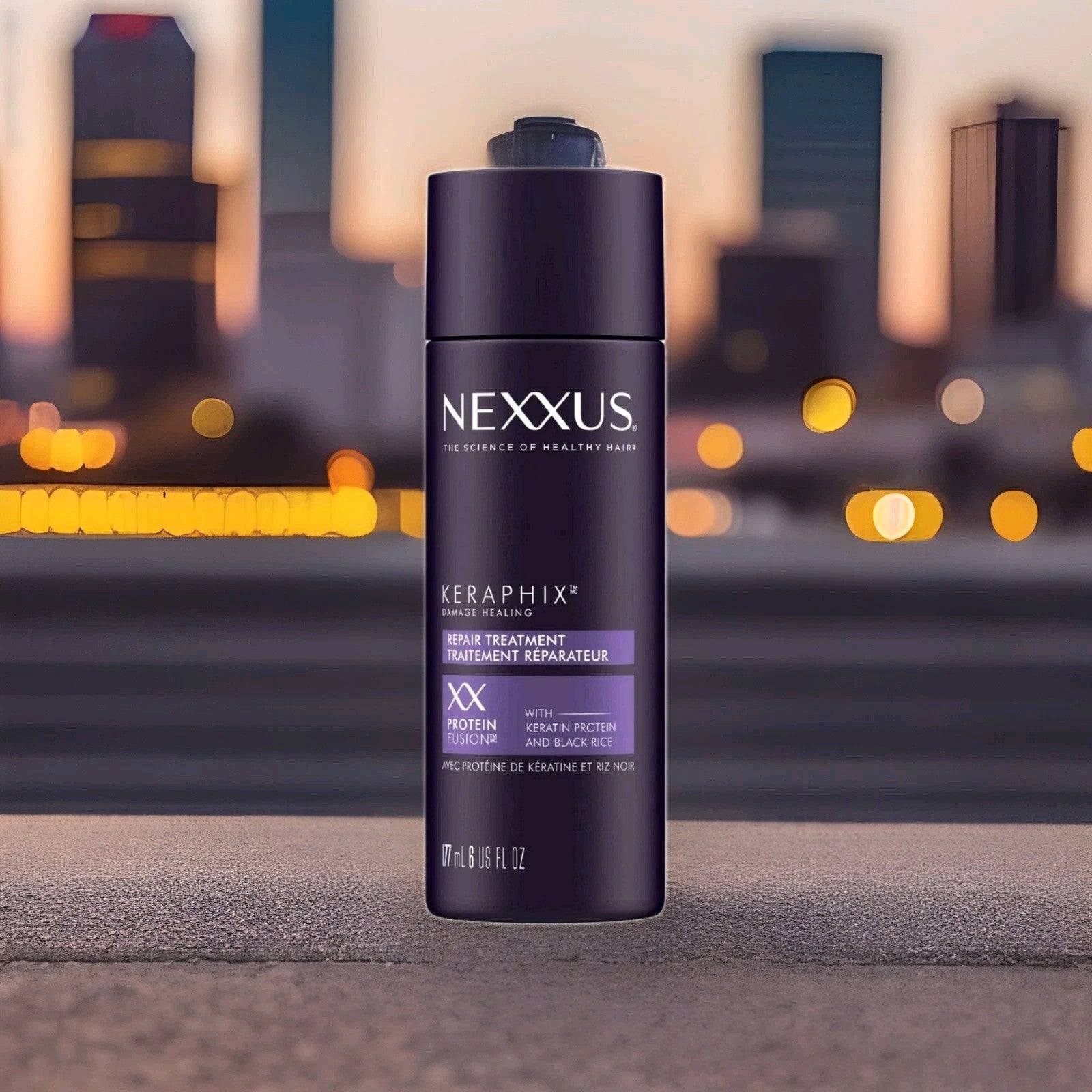 Nexxus Keraphix Damage Repair Hair Treatment Cream 6oz Split End Repair0