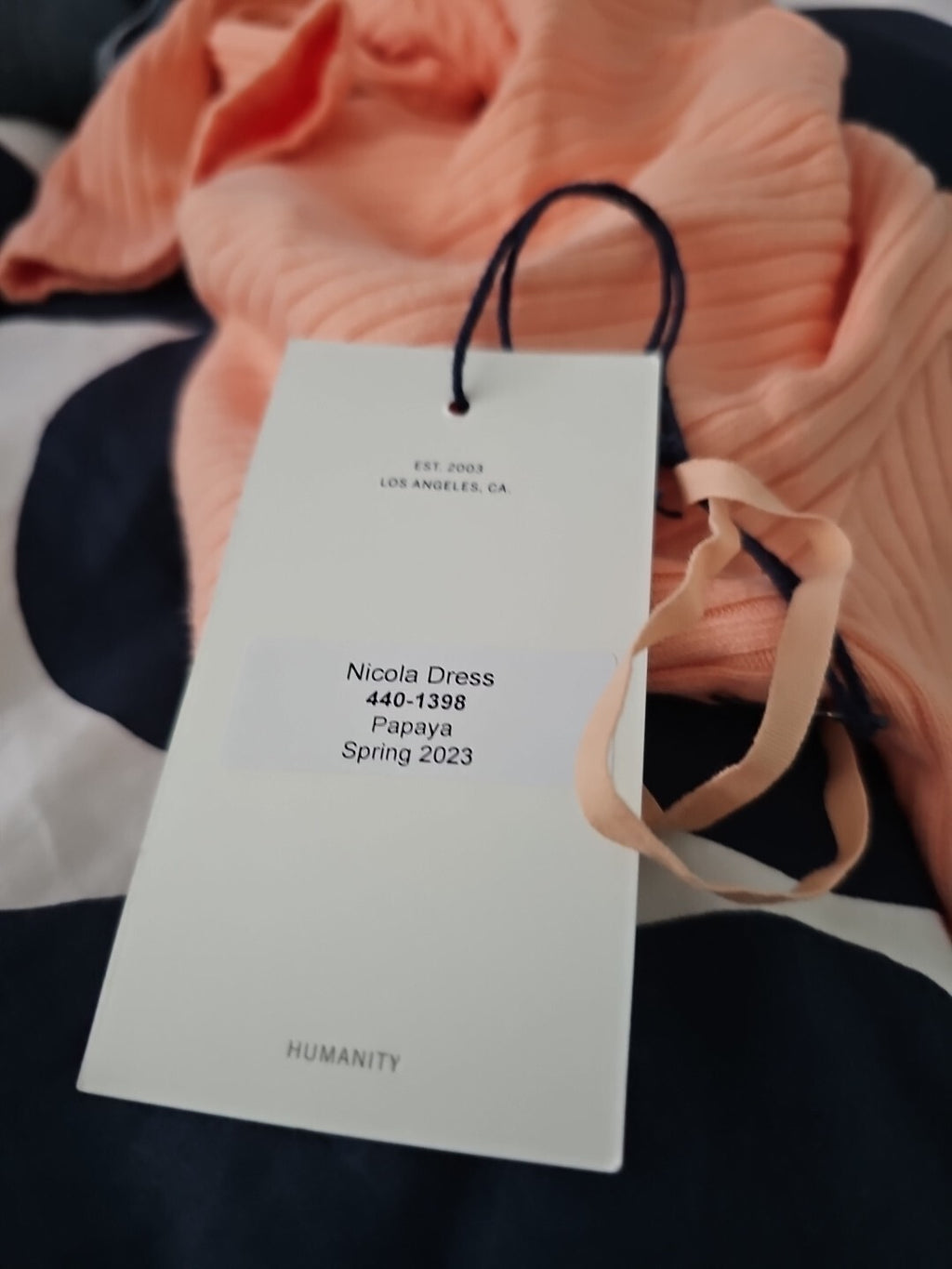 NEW Citizens of Humanity Nicola Dress in Papaya Size Sm COH Anthropologie 3