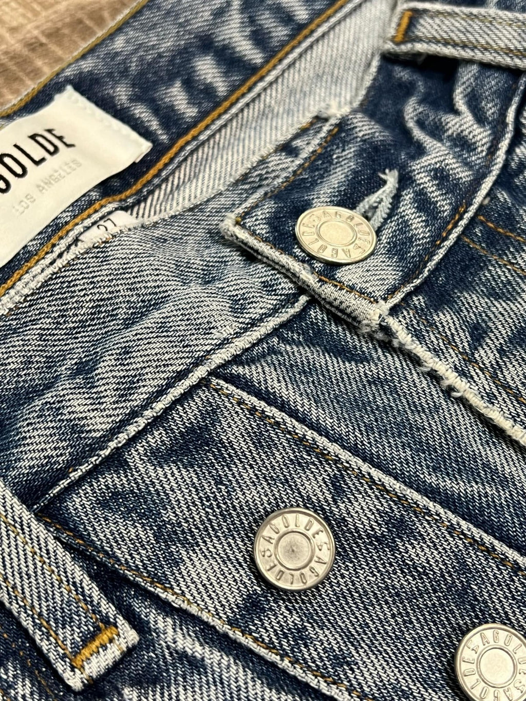 NWOT Agolde Deconstructed Criss Cross Jeans Size 276