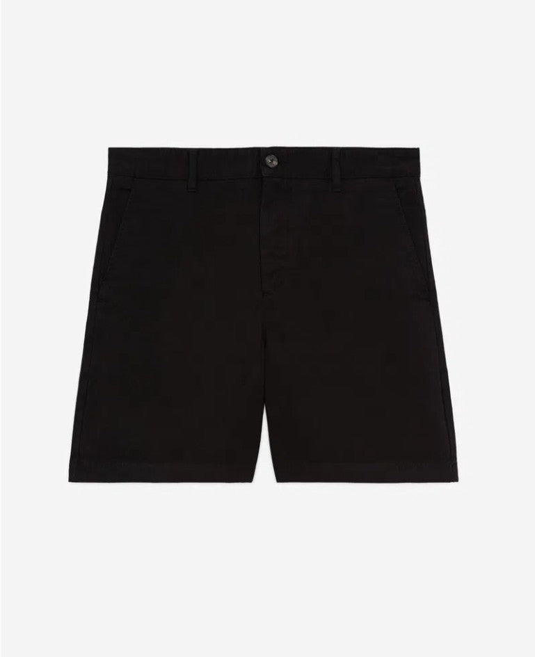 The Kooples Paris Black Cotton Shorts Sz 48 NWT Casual Summer Men's Twill US 320