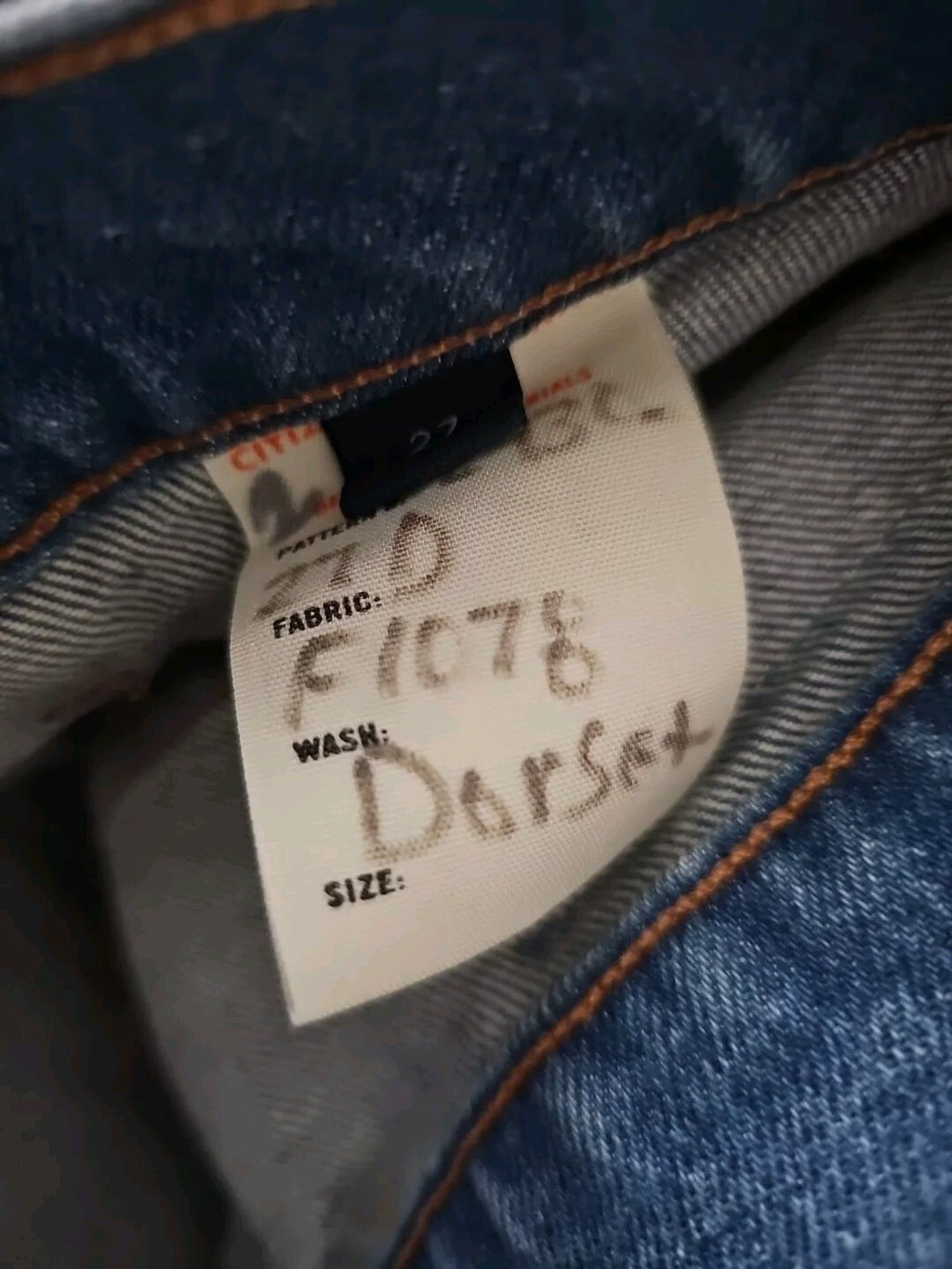 NWOT Citizens of Humanity Hazel Jeans In Dorset Size 27 Sz 4 COH Anthropologie 3