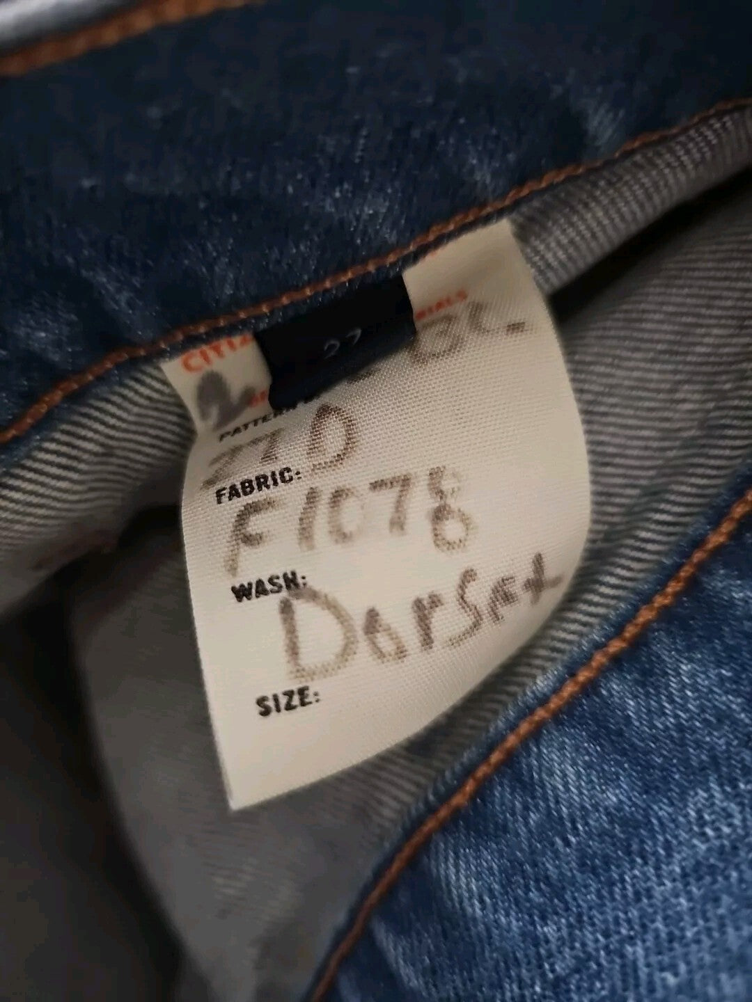 NWOT Citizens of Humanity Hazel Jeans In Dorset Size 27 Sz 4 COH Anthropologie 3