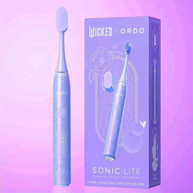 New ORDO Sonic Lite Electric Toothbrush - Wicked Glinda0