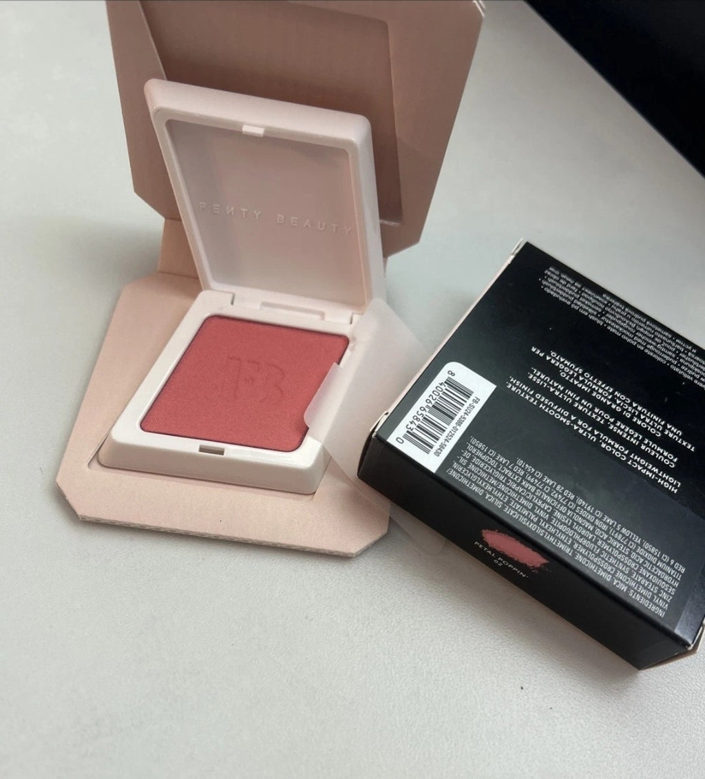 Fenty Beauty Fenty Cheeks Suede Powder Blush Shade 02 Petal Poppin Szn 0.14oz 4g1