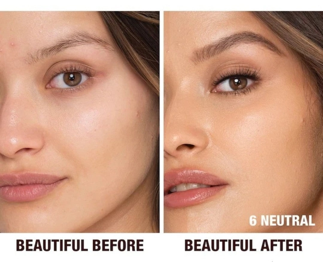 Charlotte Tilbury Beautiful Skin Medium Coverage Liquid Foundation #6 Neutral 1