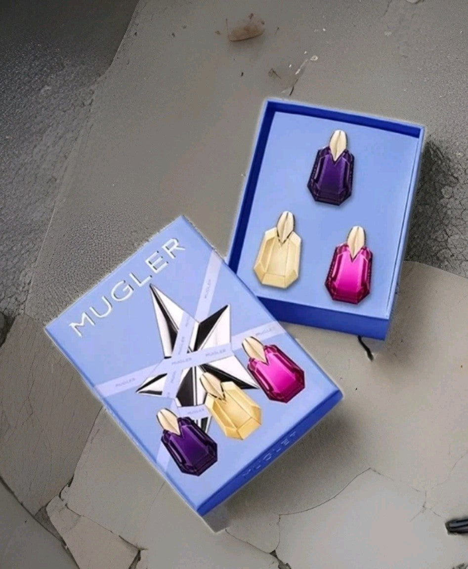 MUGLER Mini Alien Perfume Set Alien Alien Pulp Alien Goddess Eau De Parfum2