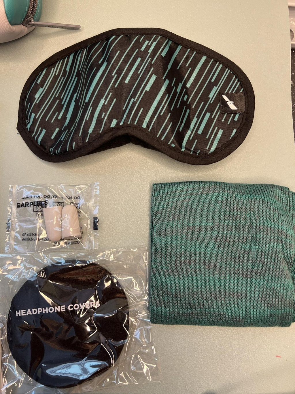 New COLE HAAN AMERICAN AIRLINES FIRST CLASS TRANSCON AMENITY KIT TOILETRY BAG 3