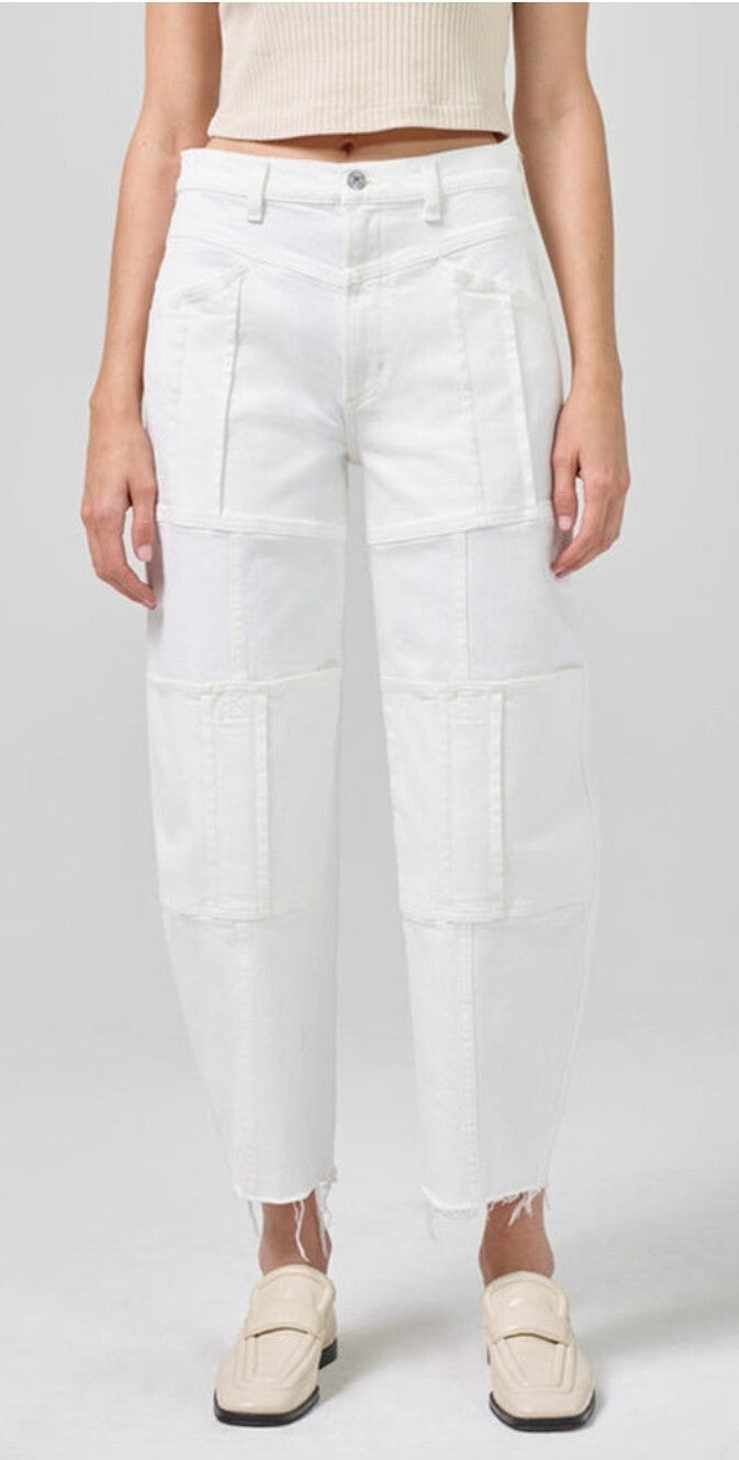 NWT CITIZENS OF HUMANITY Hazel Jean Size 27 In Lumen White COH Anthropologie 0