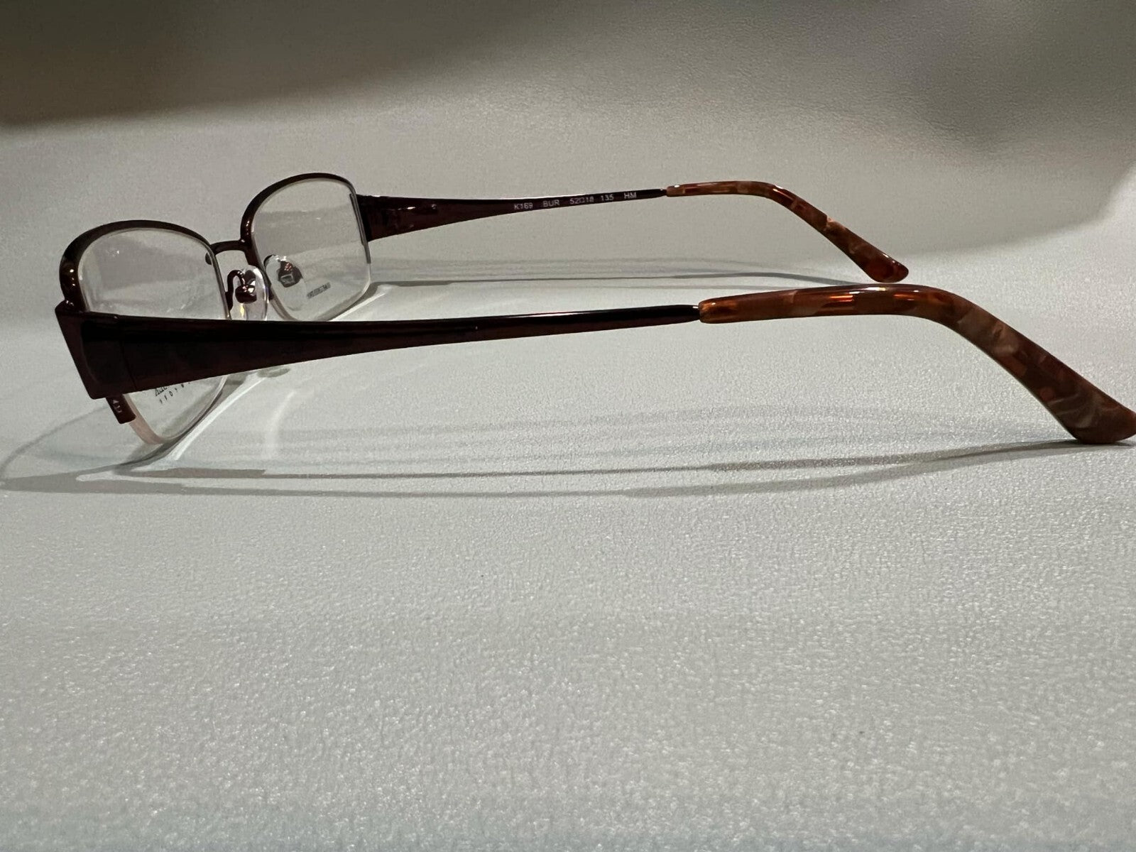 KAY UNGER New York EYEGLASSES FRAME K169  52-18-135 FR Bur  NEW AUTHENTIC2
