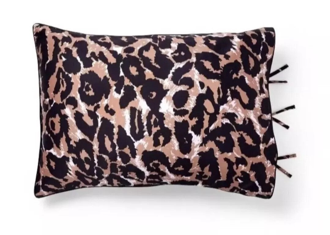 Diane Von Furstenberg DVF Duvet Cover 3 Piece Leopard/Geranium Leaf Full/Queen5