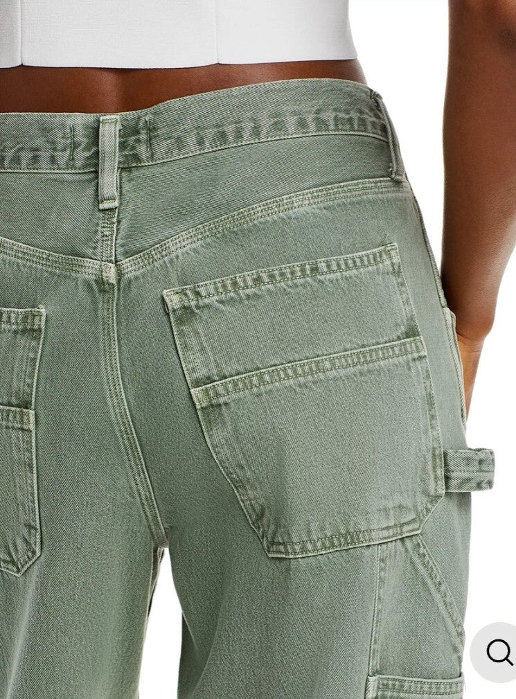 Agolde Magda Denim Carpenter Jeans Size 27 Wide Leg High Waist NWOT 3