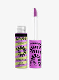 NYX BEETLEJUICE SANDWORM SWIRL BUTTER LIP GLOSS “ GREEN+ PURPLE 02”0