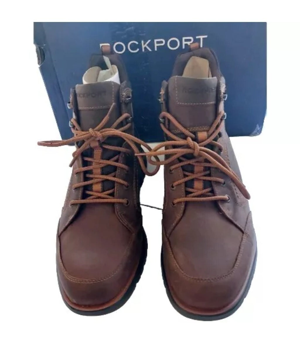 New Rockport Mens Total Motion Sport WP Boots 11 W NIB Dark Brown0