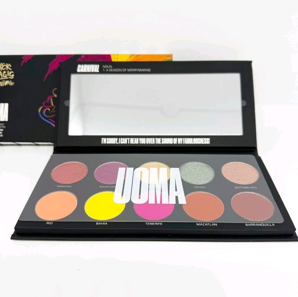 New UOMA Carnival - Black Magic Color Palette1