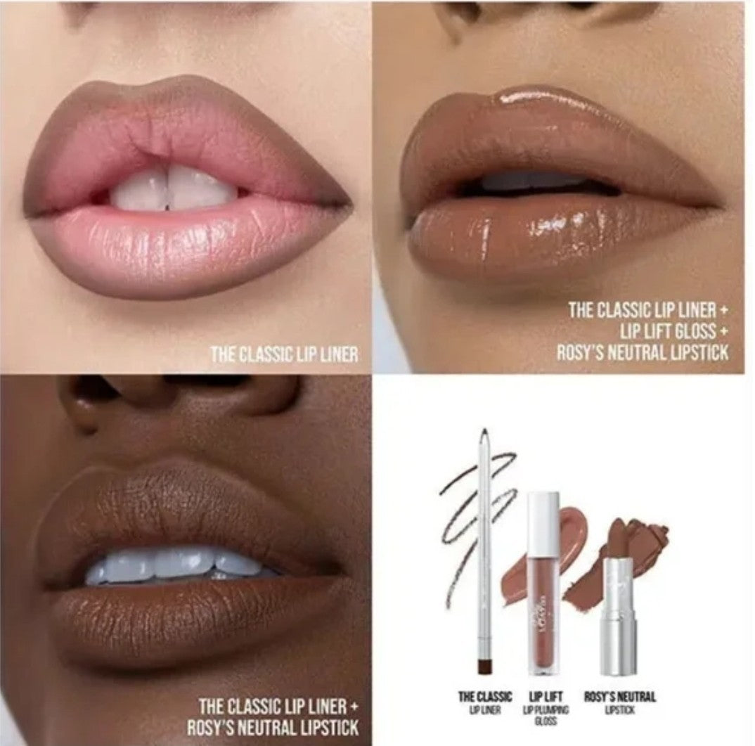 BEAUTY CREATIONS THE NUDE KIT LINER & LIPGLOSS BRAND NEW ROSY McMICHAEL2