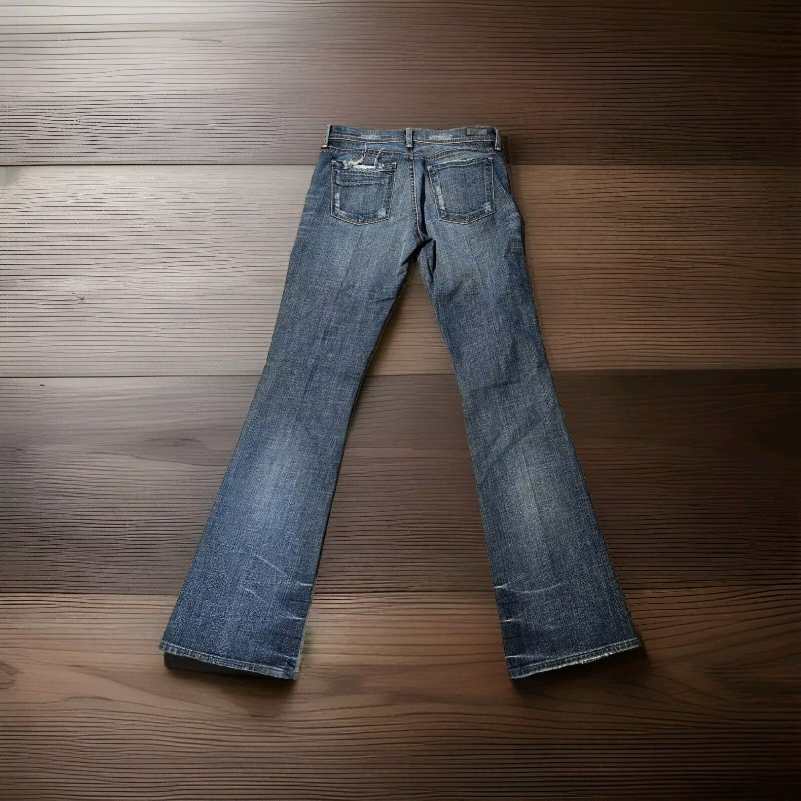 $238 Citizens of Humanity Low Rise Boot Jeans in Meadow Sz 28 Inseam 34 COH2